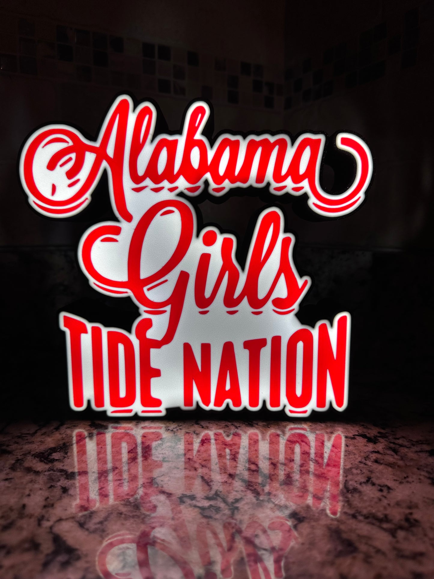 University of Alabama - Alabama Girls Tide Nation - Lightbox