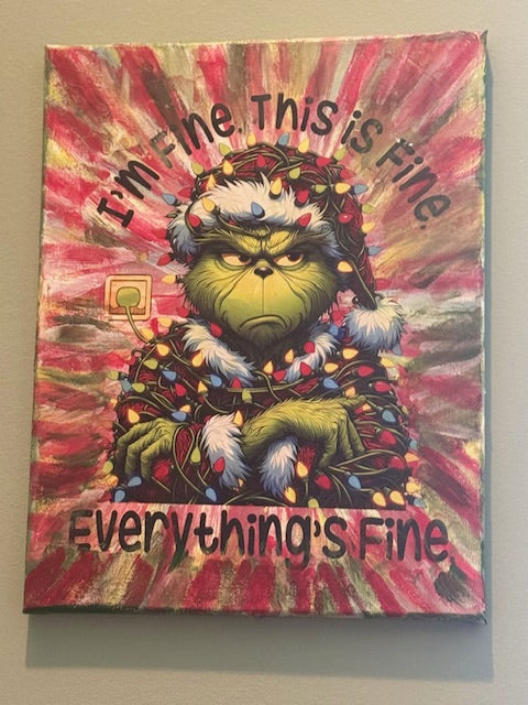 "Everything's Fine", Grinch Artwork