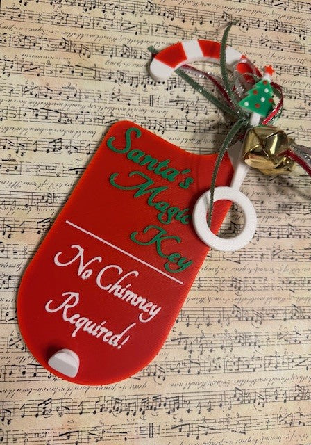 Santa 's Magic Key Door Hanger
