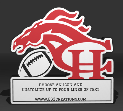 Customized Center Hill Mustangs Lightbox