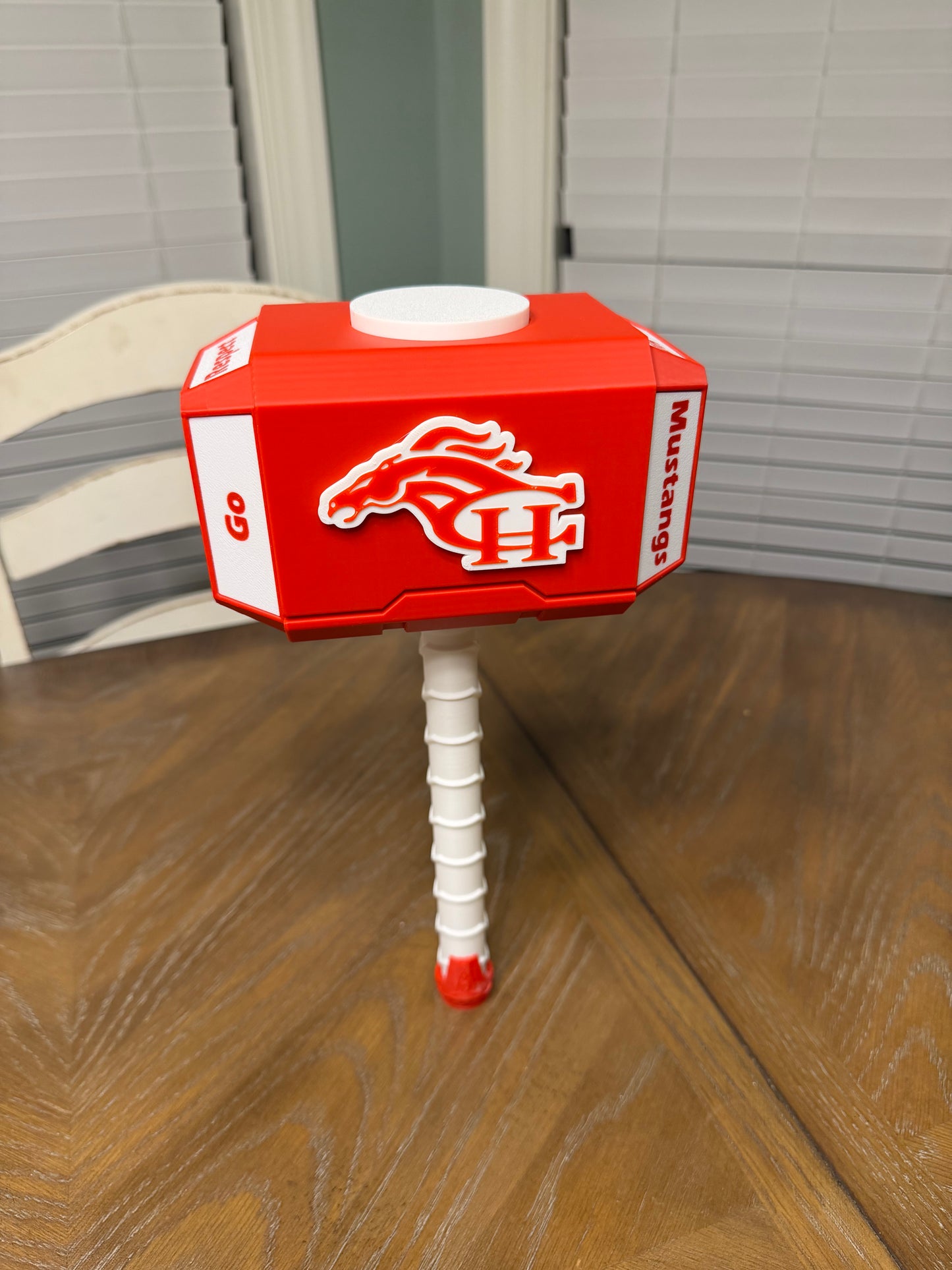 Center Hill Mustangs Thor Hammer (2 pair text plates)