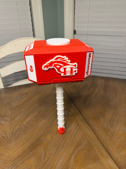 Center Hill Mustangs Thor Hammer (2 pair text plates)