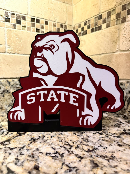 MSU Bulldog Lightbox