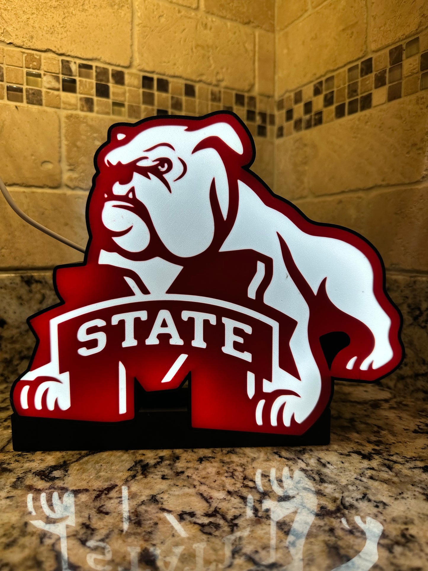 MSU Bulldog Lightbox