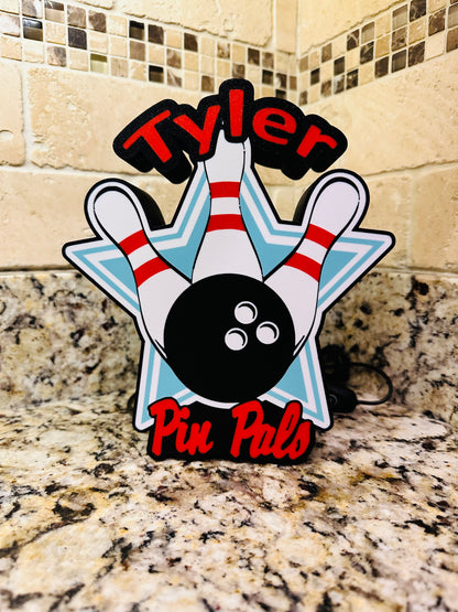 Customized Pin Pals Lightbox