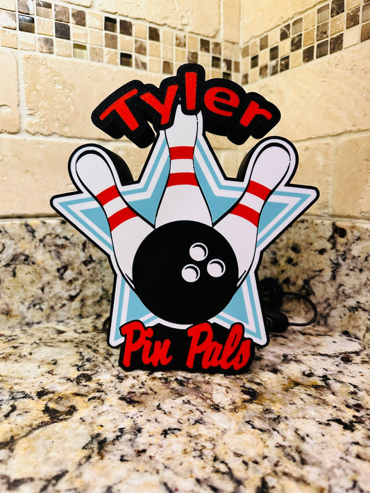 Customized Pin Pals Lightbox