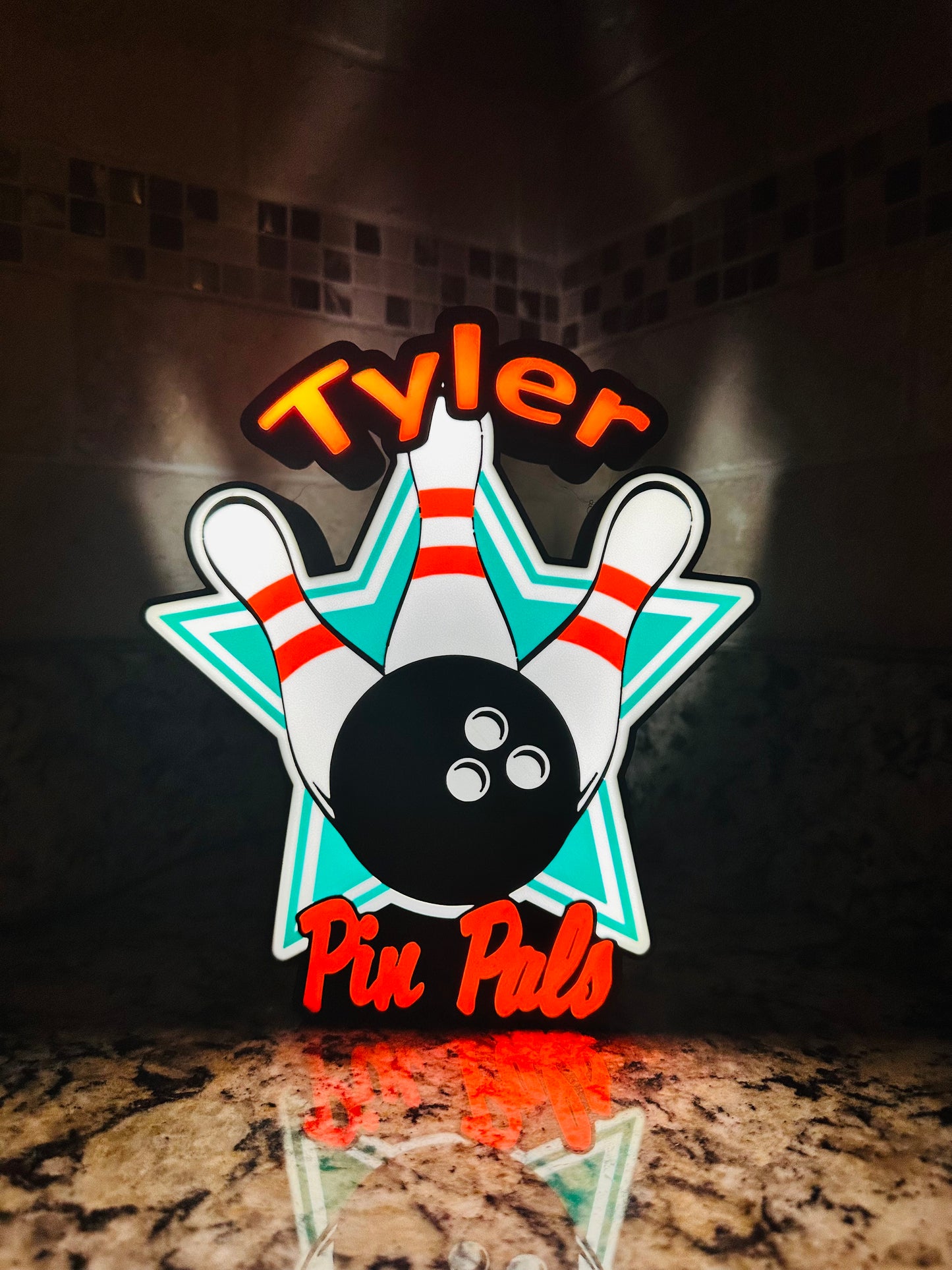 Customized Pin Pals Lightbox