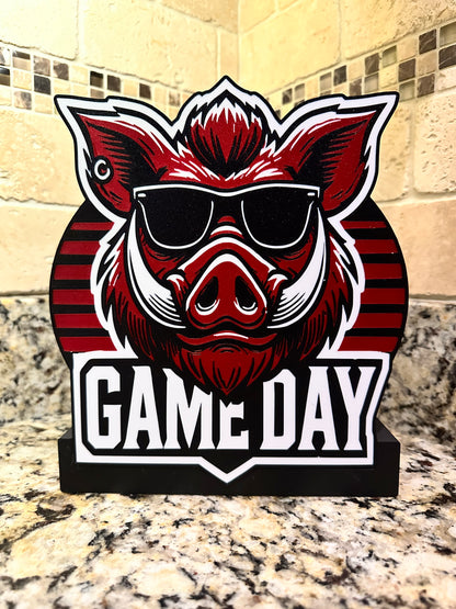 Arkansas Razorback Game Day Lightbox