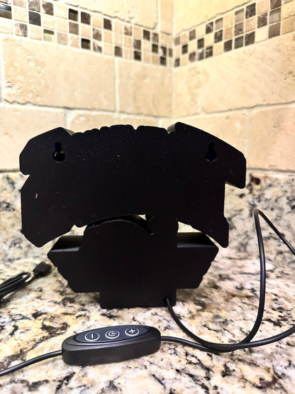 Memphis Tigers Distressed Lightbox