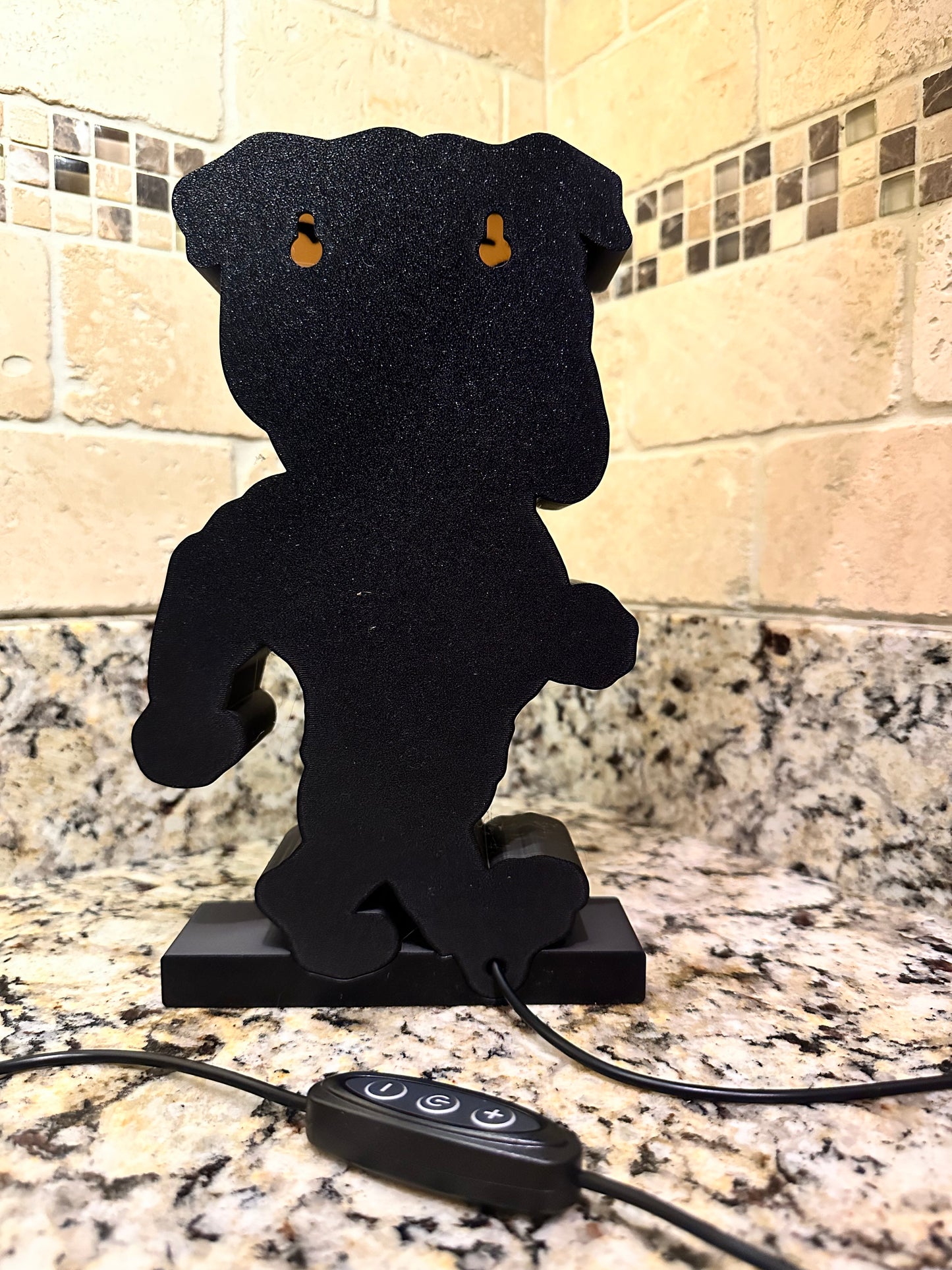 MSU Upright Bulldog Lightbox