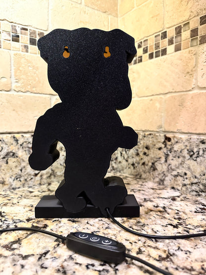 MSU Upright Bulldog Lightbox