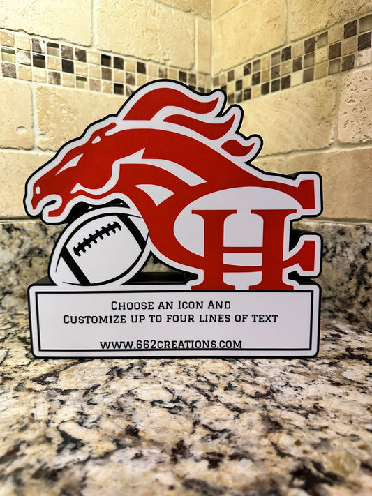 Customized Center Hill Mustangs Lightbox