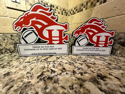 Customized Center Hill Mustangs Lightbox