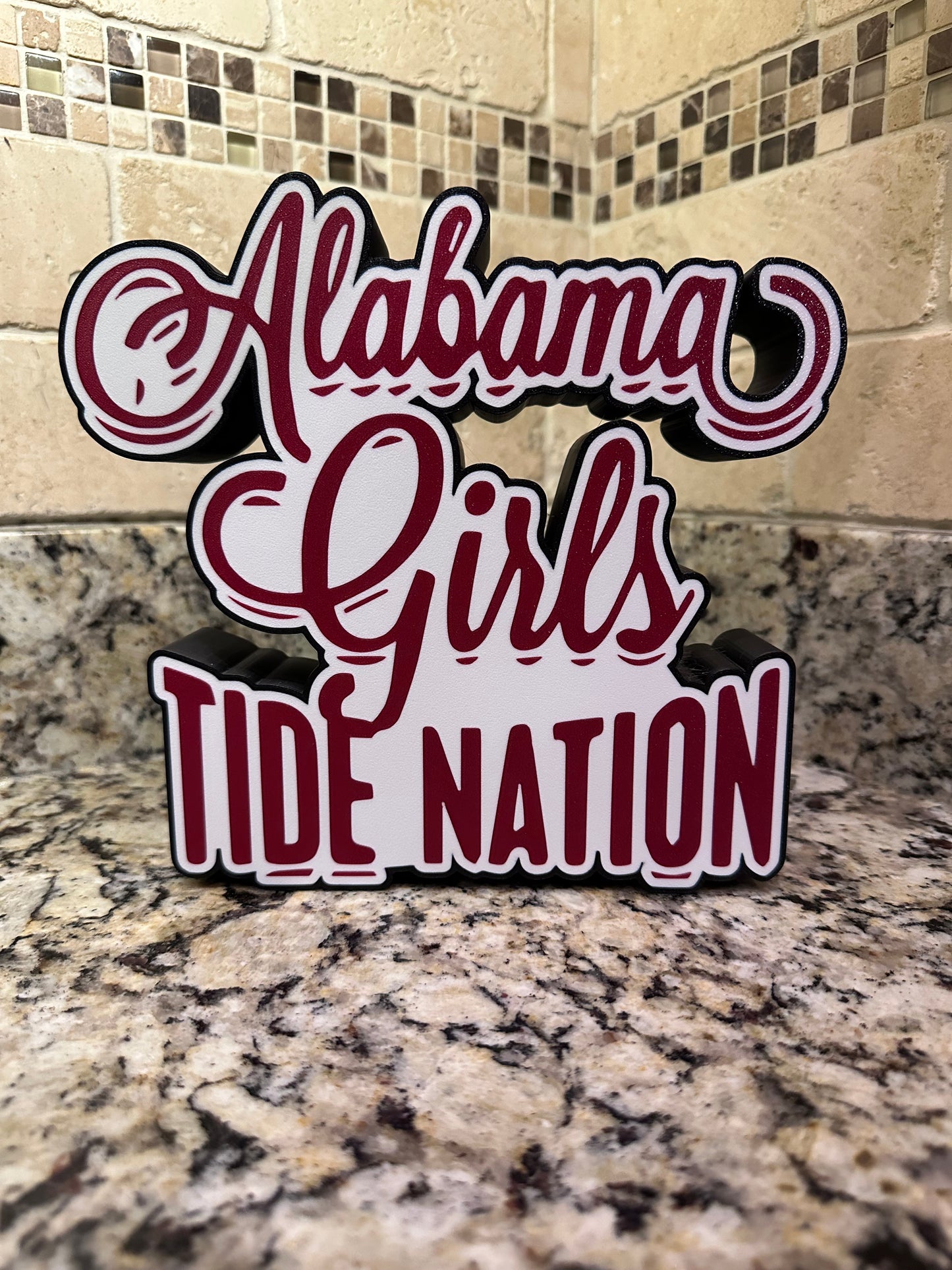 University of Alabama - Alabama Girls Tide Nation - Lightbox