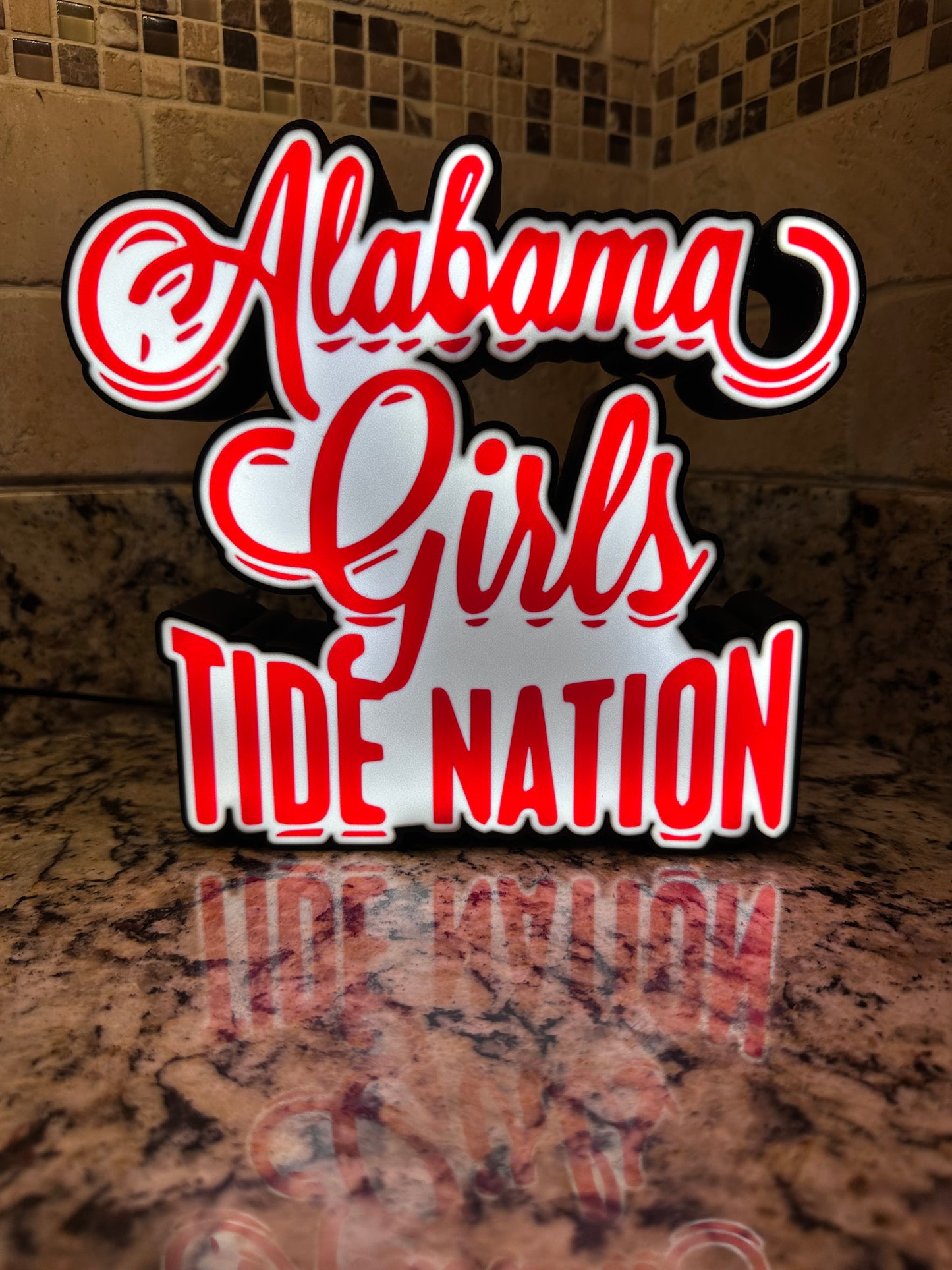 University of Alabama - Alabama Girls Tide Nation - Lightbox