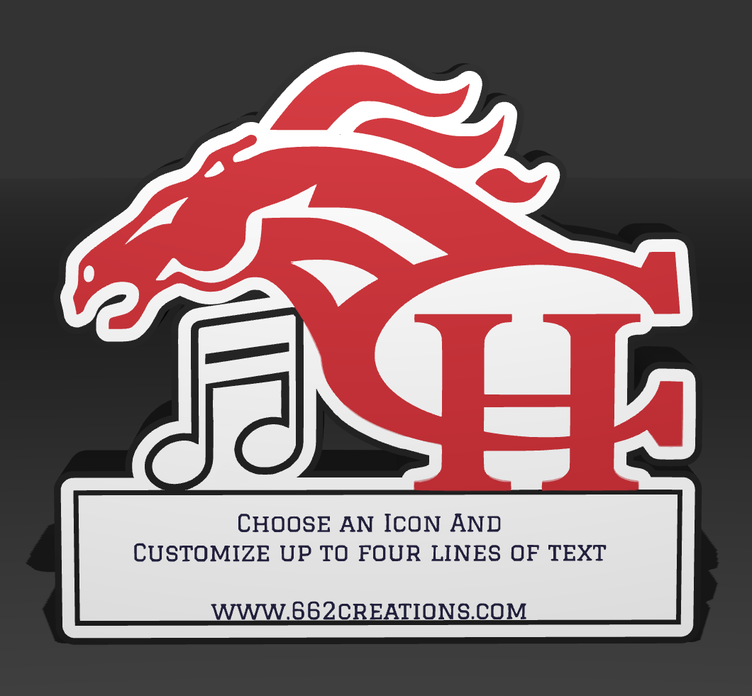 Customized Center Hill Mustangs Lightbox