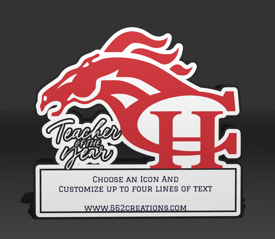 Customized Center Hill Mustangs Lightbox