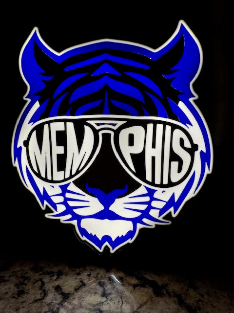 University of Memphis Tiger Lightbox
